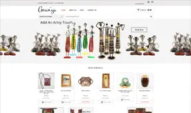 Ananya Artifacts website preview