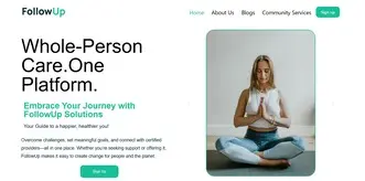 FollowUp website preview