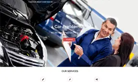 Fusion Auto website preview