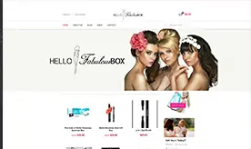 Hello Fabulous Box website preview