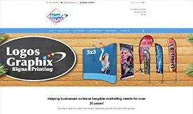 Logos Graphix website preview