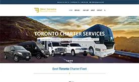 Toronto Best Tours website preview