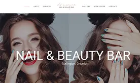 Iconiq Beauty Bar website preview