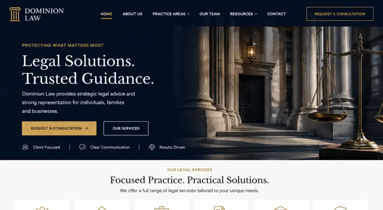 Dominion Law project image