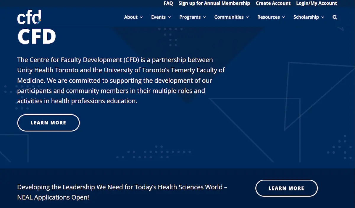 Centre for Faculty Development project image