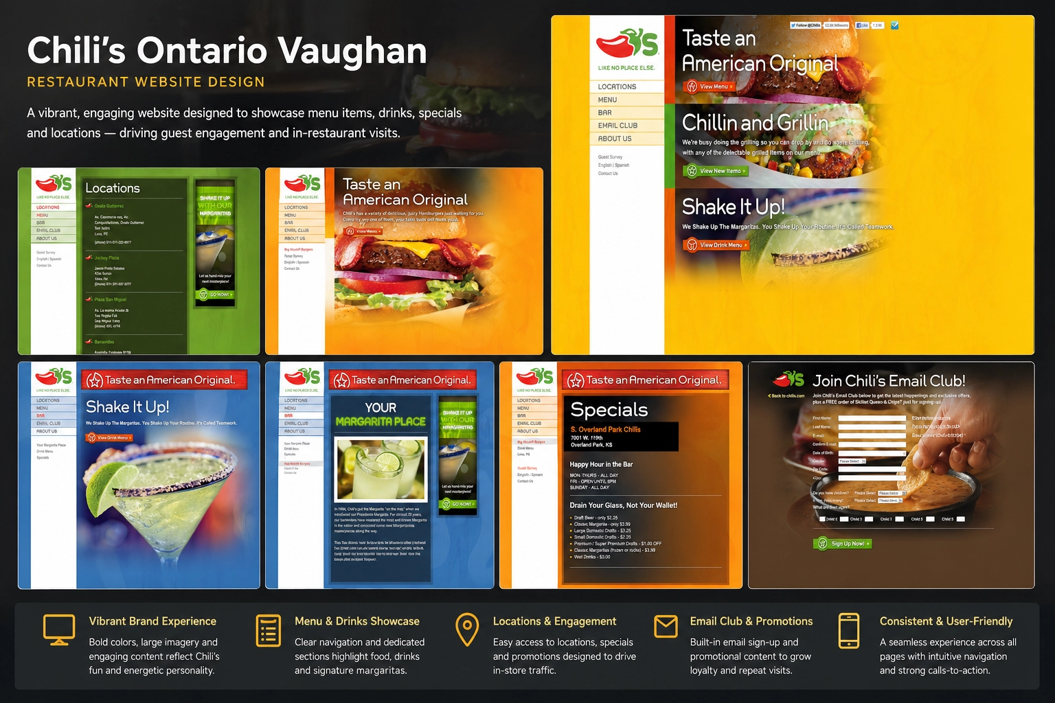 Chili’s website strategy preview