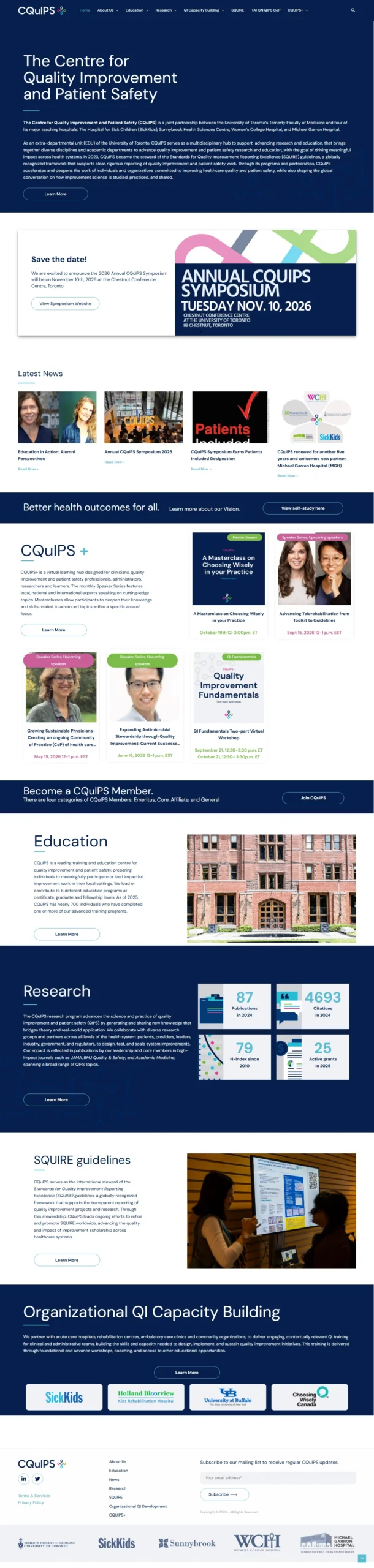 CQuIPS website strategy preview