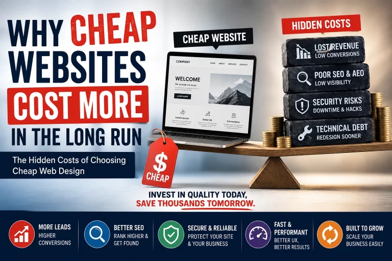 Why Cheap Websites Cost More in the Long Run 4 Why Cheap Websites Cost More in the Long Run