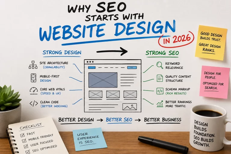 Why SEO Starts With Website Design (2026 Guide)