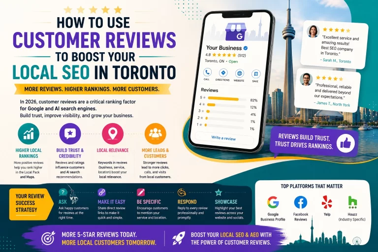 Customer Reviews for Local SEO Toronto