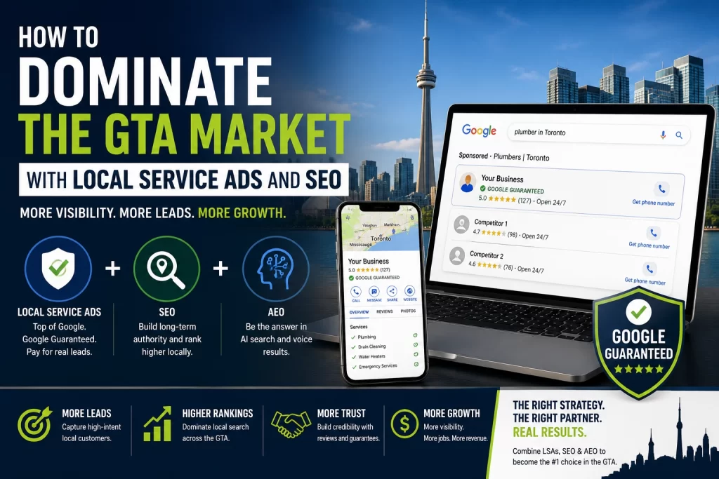 Local Service Ads and SEO GTA